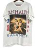 Vtg Van Halen Band World Tour Cotton White All Size Unisex Band Shirt C323