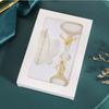 Facial Roller Gua Sha Set, White, Massage, Beauty, Relaxation, Special Care, Boxed