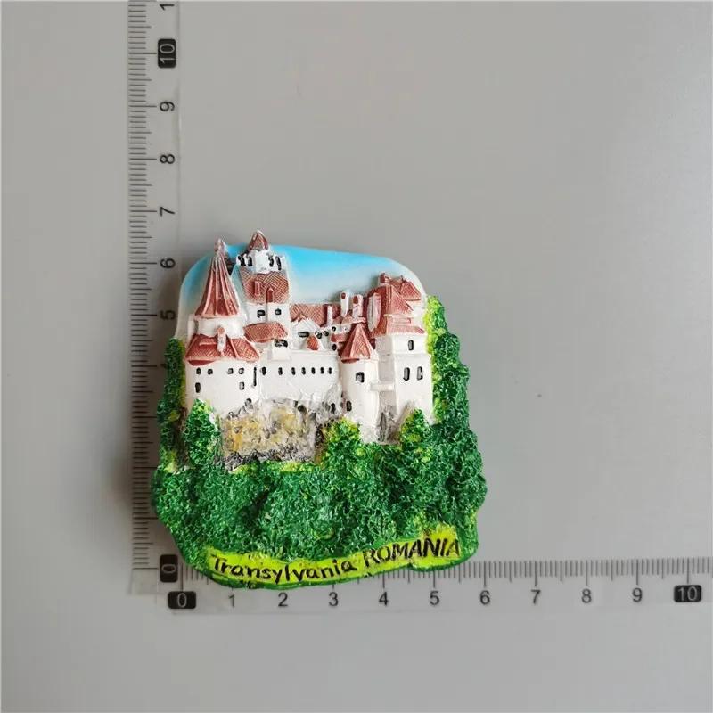 

Магниты на холодильник Румыния Туристический сувенир Наклейка на холодильник Деревянные и смоляные магниты на холодильник Наклейка для коллекции домашнего декора