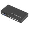4 Port VGA Switcher SVGA Monitor Sharing Switch Box 4‑in‑1‑out for LCD PC TV Monitor