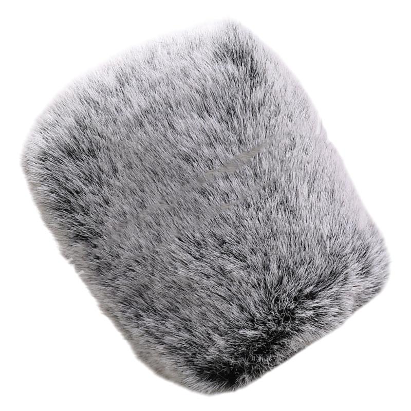 Soft Microphone Windscreen Outdoor Artificial Furry Windshield Muff Windscreen Cover for LCT 240 Microphone Accessor