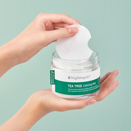 NIGHTINGALE Tea Tree Calming Toner Pad 60 Sheets
