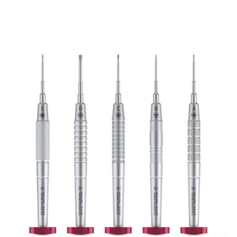 Magnetic Metal Screwdriver Stainless Steel Precision Screwdriver Repair Disassembly Opening Tool Applicable Mobile Phone