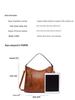 High-End Niche Design Women's Shoulder Bag - Large Capacity Underarm Handbag