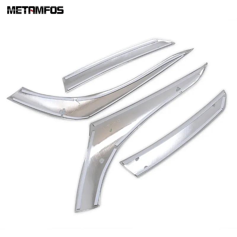Rear Light Lamp Eyelid Eyebrow For Mitsubishi Outlander 2016-  Chrome Taillight Strip Trim Bezel Accessories Car Styling