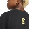 Nike Cartoon SpongeBob Print Casual Short Sleeve T-Shirt Kids Tops Black CQ3859-010