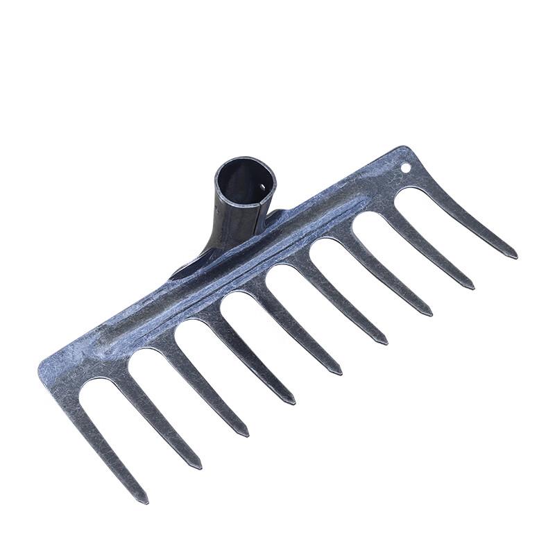 13-Tooth Manganese Steel Garden Rake with 1.2m Handle