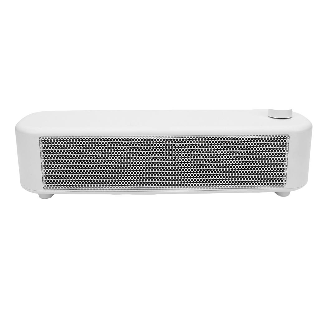 Mini Space Heater for Indoor Use 500W 2 Gears PTC Fast Heating Portable Desktop Heater Fan for Bedroom Office EU Plug
