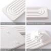 Circular Groove Faucet Pad Kitchen Sink Drying Pad Absorbent Faucet Mat Diatomite Sink Protector Splash Guard Stone Drip Catcher
