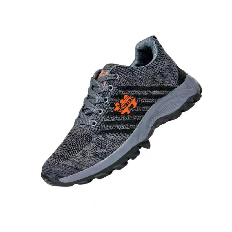 

Мужские легкие дышащие походные ботинки — нескользящие, износостойкие, низкие походные ботинки для людей среднего и пожилого возраста. 39 серый