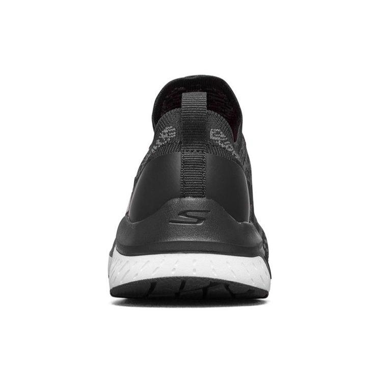 Skechers Go Run Steady Sports Shoes Black/White/Purple Women's 16025-BKHP