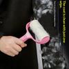 1 Set Sticky Pet Hair Remover With Refills Lint Remover Roller For Clothes Furniture Carpet Cleaning Handheld Tissue Roll Brush