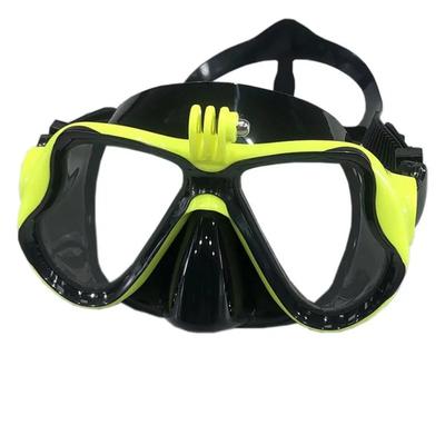 QYQ Professioneel Onderwatermasker Camera Duikmasker Zwembril Snorkel Duikcamera Houder Voor GoPro
