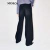 MO&Co. Women's Patchwork Wide-Leg Jeans