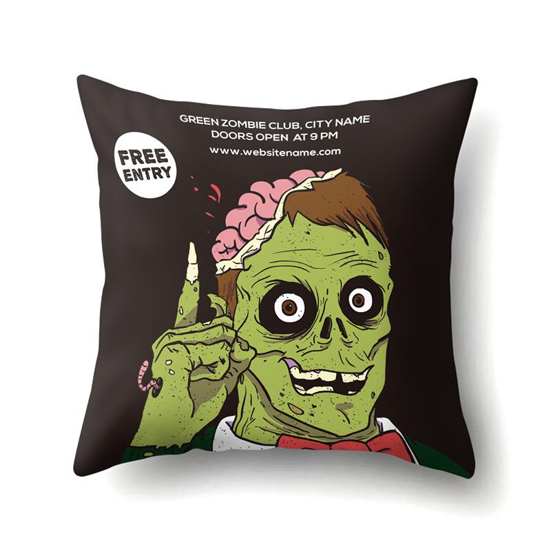 

Хэллоуин Полиэстеровая наволочка Подушка для поясницы Тыква Чехол для подушки на диван Офис Дом Гостиная Наволочка Pillow core not included