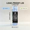 1PC Black White Eye Pyramid 750ml Color Plastic Sports Water Bottle Leakproof Flip Straw Lid Suitable for Sports Office Home Use
