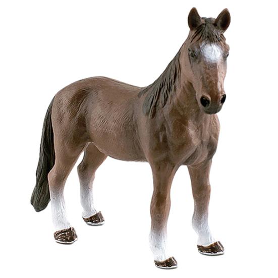 Simulation Horse Figurine Hand-Painted Stallion Mare Collectible Model Lifelike Farm Animal Educational Toy Decoration Horse Lover Gift