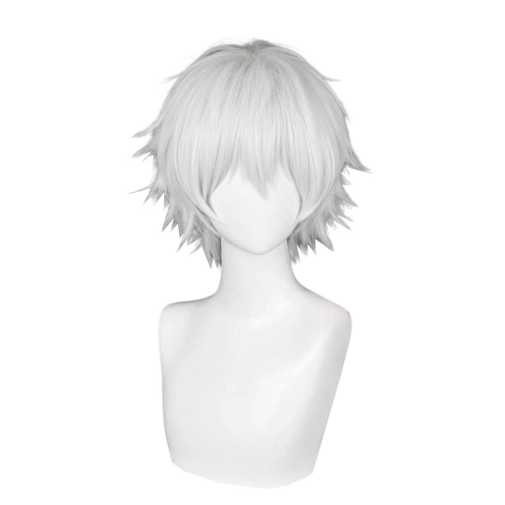 LAOBAO Kaneki Ken Disguise White Costume Perfect for and Events Wig, Cosplay, Hair, Bob, Accessory, Heat-Resistant, Parties, Costumes, Festivals,