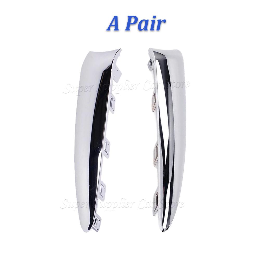 735642306 735642307 1/2PCS Car Front Bumper Upper Grill Moulding Trim New For FIAT 500 (312) LOUNGE 2016 2017 2018