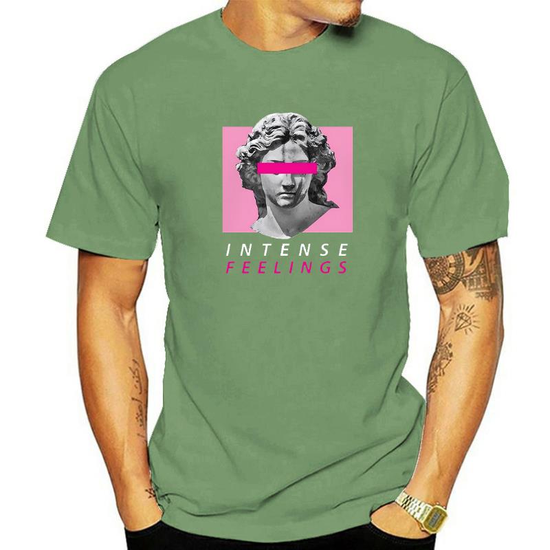 Intense Feelings Art Statue Tshirt Unisex Fashion Tee Clothes Tshirt Hip Hop Breathable TShirt Casual Tee Clothes Cotton Unisexswear