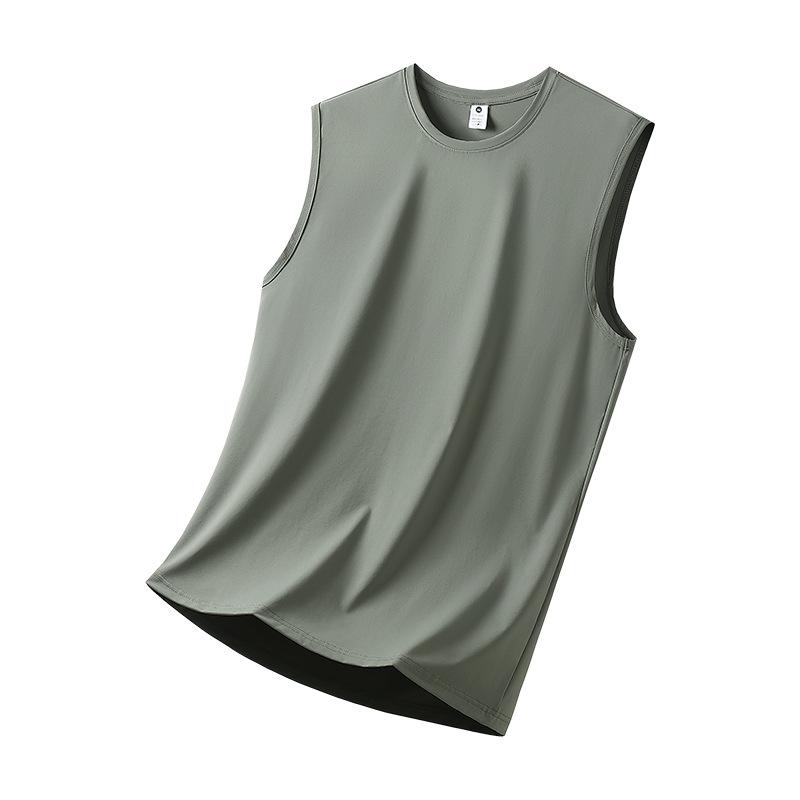 Men s Plus Size Quick Dry Sleeveless Sports Set: Summer Fitness Vest  Shorts 8XL