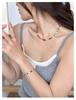 Retro Dopamine Colorful Freshwater Pearl & Natural Stone Crystal Necklace