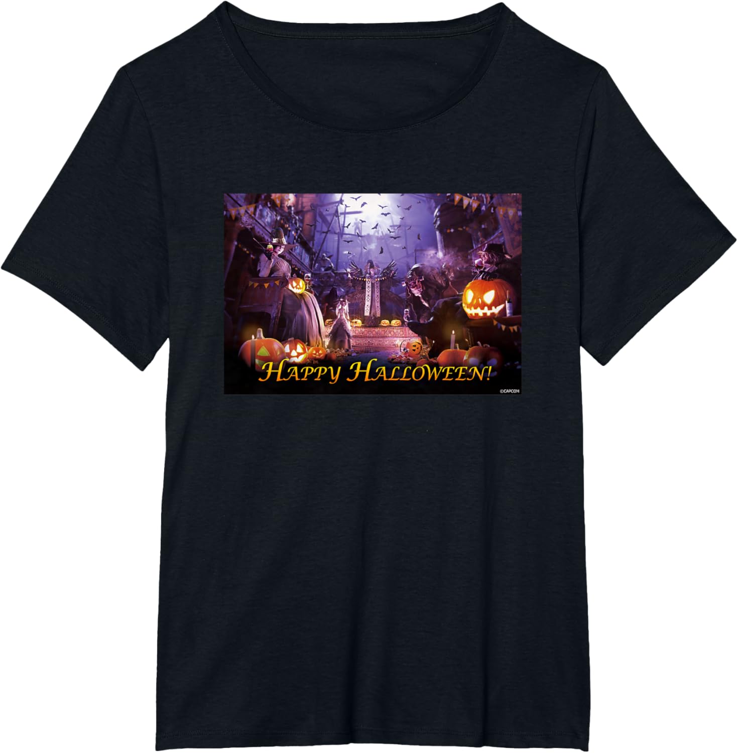 

2026 New Resident Evil Village Halloween T-Shirt Streetwear T-Shirt Unisex High Quality Oversized T Shirt Cotton Men Women Te... 5XL різнокольоровий
