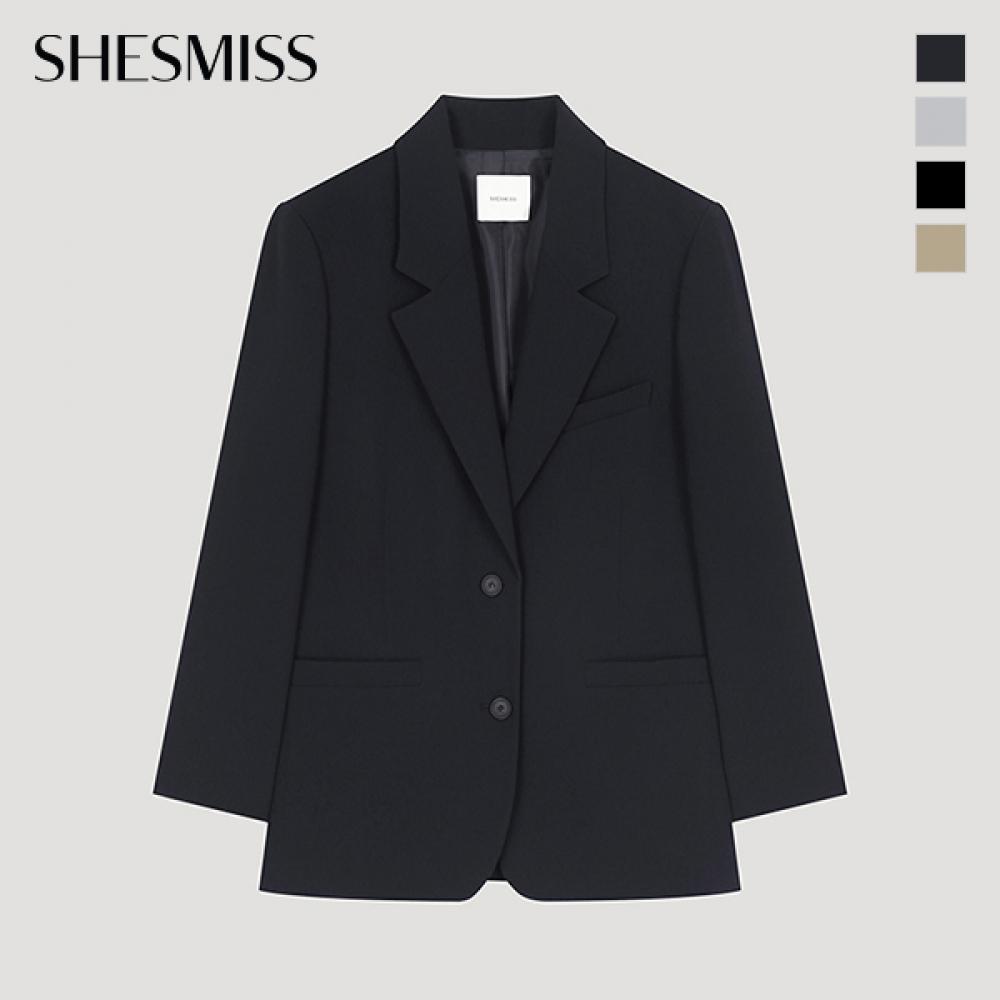 [She S miSS] Over Two Button Single Jacket Swwjko11720