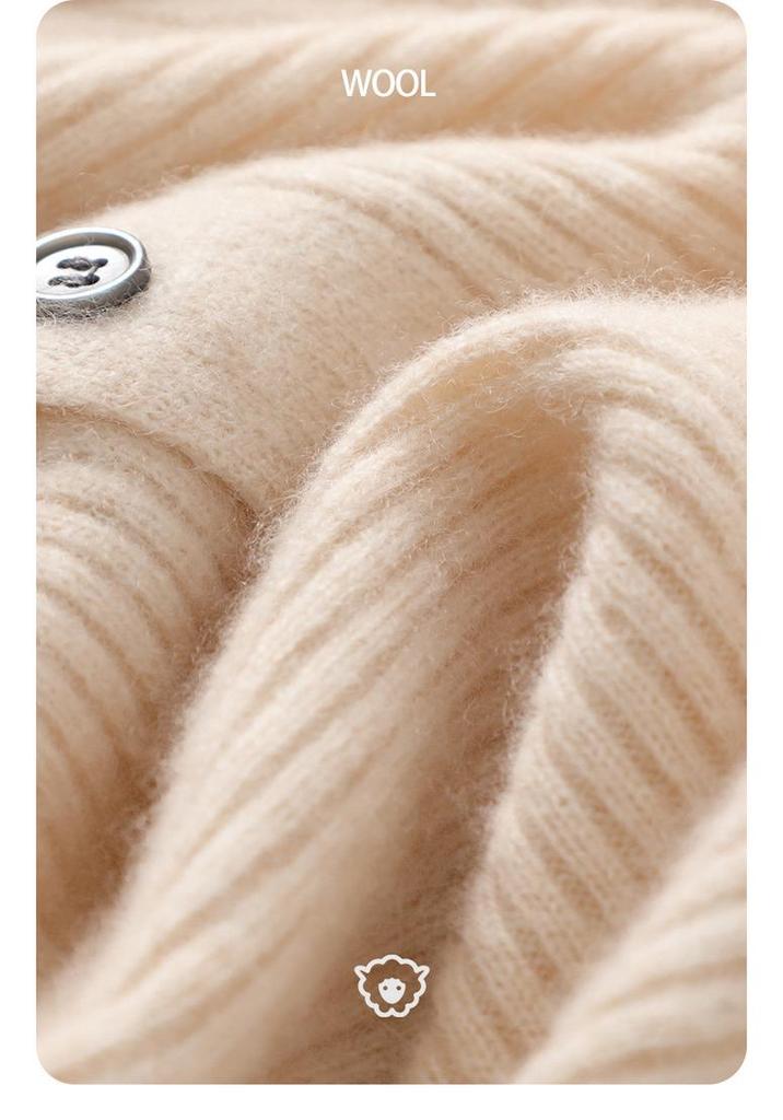 Women's Chic Versatile Wool Sweater - Soft, Stylish, Age-Reducing Design