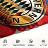 1PC Custom Name Bayern Munich Patterned Flannel Blanket Suitable For All Seasons for Home Decor Warmth and Comfort Gifts Holiday Present