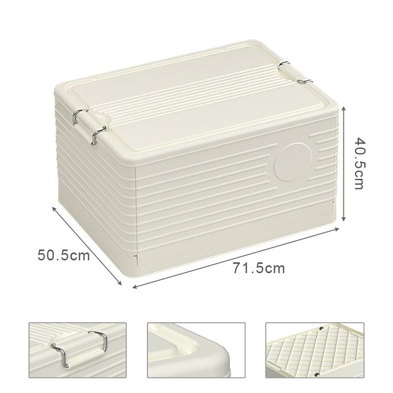 Super Large Capacity Storage Bin With Wheels Foldable Clothes Storage Box Bedroom Stackable Durable Clothing Organizer Box