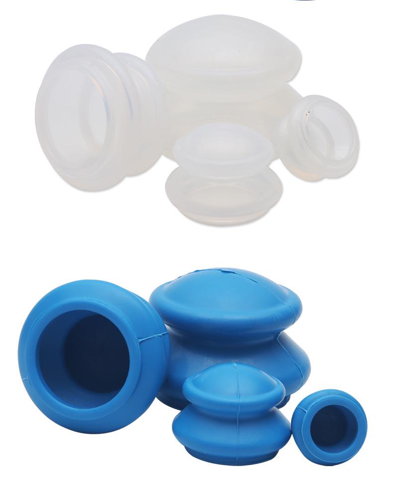 Enhanced Silicone Gourd Cupping Device for Deep Tissue Massage and Moisture Absorption
