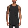 Muscleguys Simple Design Summer Cotton Trend Sports Breathable Fitness Vest Printing Wide-shoulder Tank Top Men's Tight-fitting Outer Wear