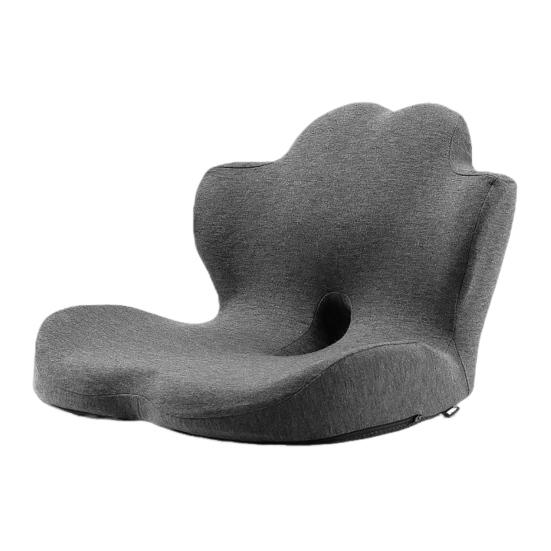 Seat Cushion with Backrest Memory Foam Back And Seat Cushion Pressure Relief Chair Seat Cushion for Office Workers Drivers Long Sitting Hours