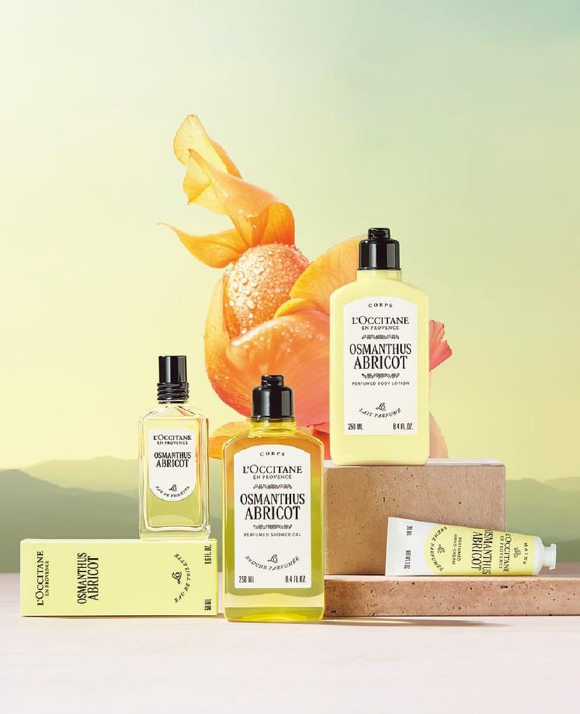 Osmanthus Abricot Eau de Popular for Men and Birthday Gift L'OCCITANE Toilette, 50mL, Apricot, Perfume, Fragrance, Women,