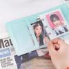 Gradient 1-Pocket Mini 3inch Photo Card Album Cute Single Slot Binder for K-pop Photocards Polaroid Pictures Small Card Holder
