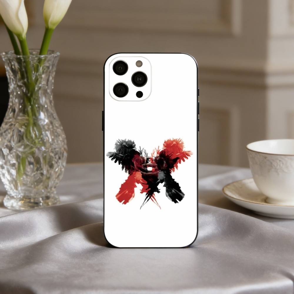 Electrifying K-Kings of Leon Band Phone Case For iPhone 17pro,16,15,14,13,12,11 Plus,Pro Max,XS,Soft Silicone Black Cover