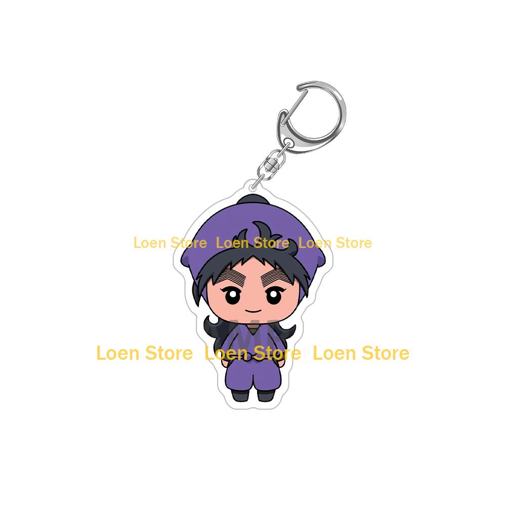 Nintama Rantarou Mascot Kirimaru Shinbei Kuroki Nanatsumatsu Tobe-sensei Doi-sensei Chibi Anime Acrylic keychain Bag pendant Toy