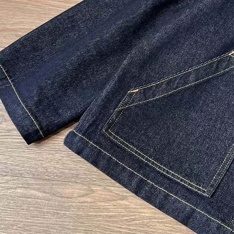 Джинсовая куртка с вышивкой Small