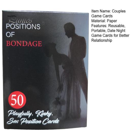 Date Night Couples Game Super Fun Couple Position Game Cards Enjoy Better Relationship Romantic Valentine's Day Gift