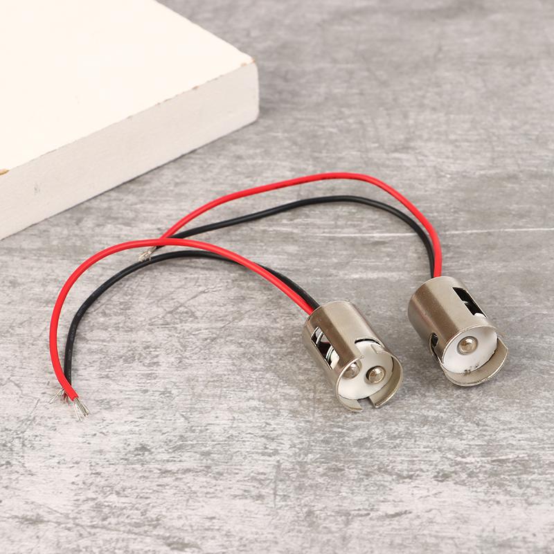 2 stk LED Lys Hunnkontakt 1156 Ba15S P21W 1157 Bay15D P21/5W Adapter Base Kobling LED Lampe Adapter Holder