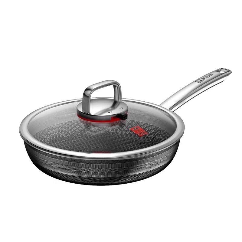 Kangbahe 6th Gen Double Honeycomb Stainless Steel Frying Pan