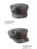 Unisex Fashion Sheepskin Leather Flat Top Duckbill Cap for Fall/Winter