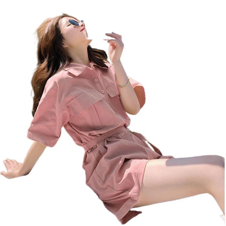 2026 Summer Women's Loose Korean Jumpsuit - Internet Celebrity Style