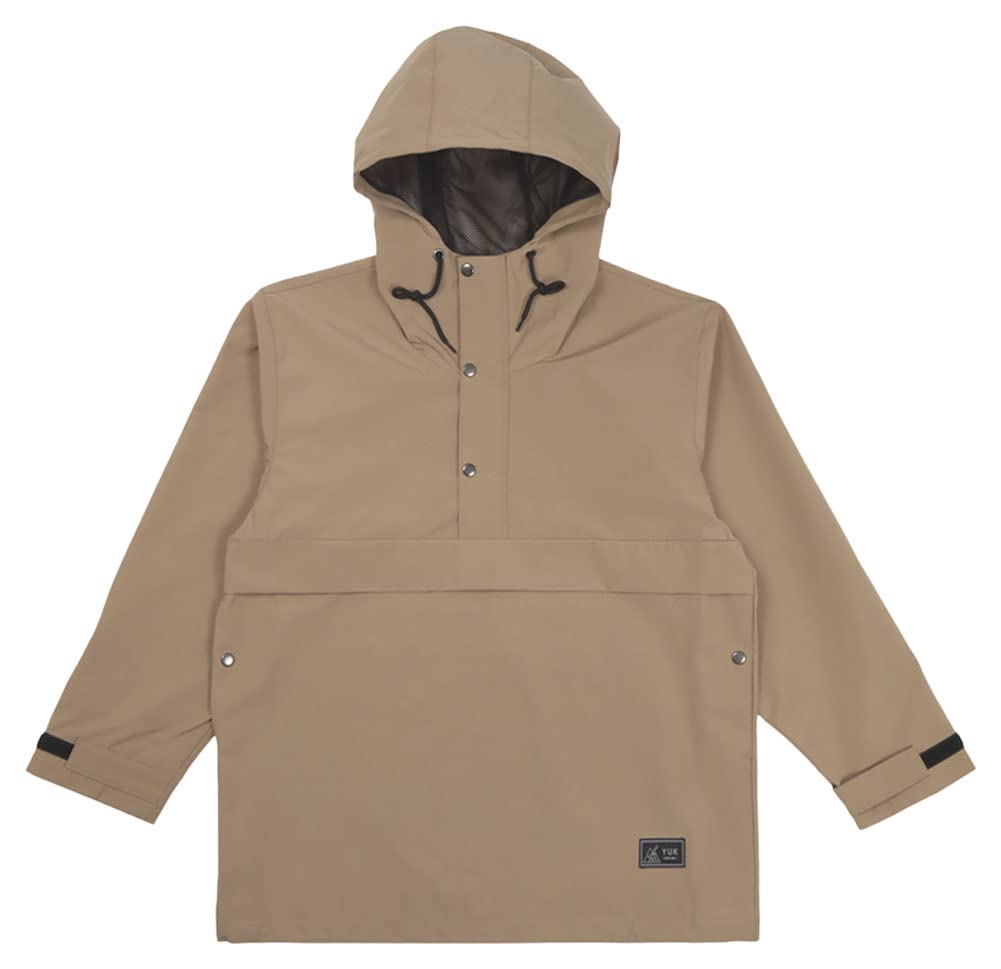 

Ультра водоотталкивающий анорак для взрослых Бежевый размер LL (половина zip) бежевый