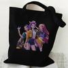 Hot sale Kpop Korean Witch Hunter Girls Group printed canvas bag for women's daily shopping bag