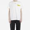 Off-White Yellow Caution Tape Arrow Short Sleeve T-Shirt Men Tops White OMAA002S181850060160