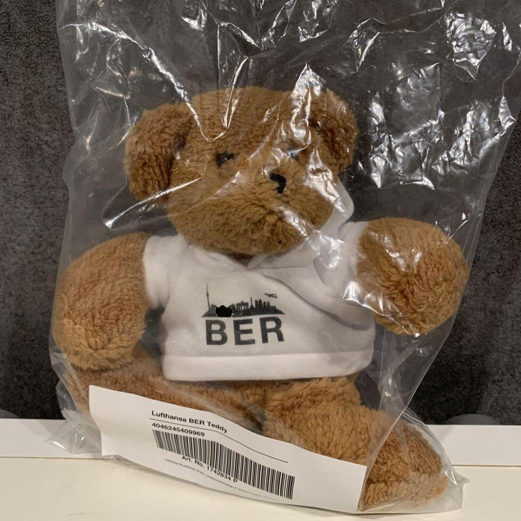 [USED] Lufthansa BER Teddy Bear Berlin Airport opening