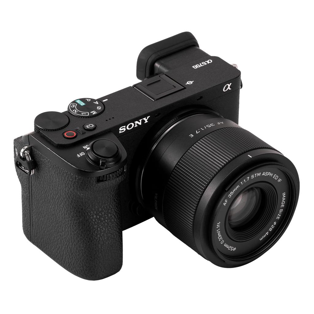 VILTROX AF 35mm Compact and Large Aperture Sony Interchangeable Compatible with Sony and Other Mirrorless F1.7 E-Mount Lens, Lightweight, APS-C,