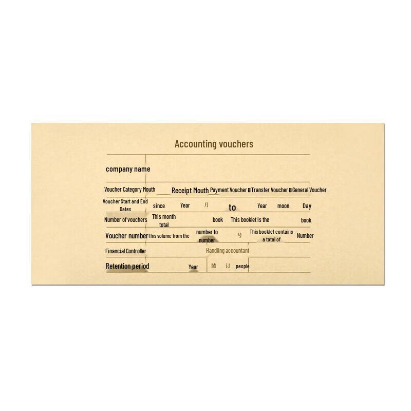 Simaa Z010122 Voucher Binding Covers